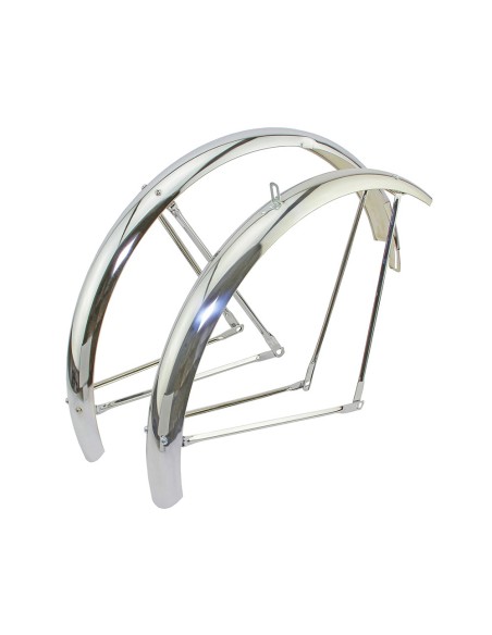 26 Classic Standard Middleweight Fender Set Chrome.